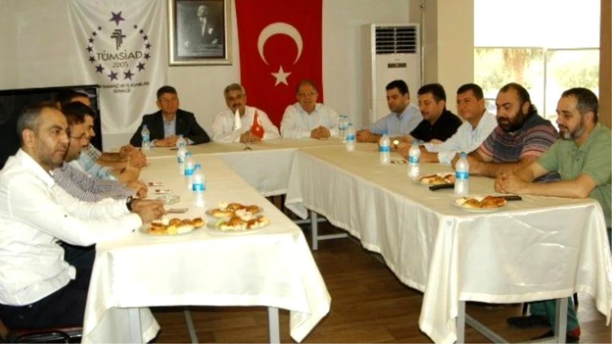 AK Parti İl Başkanı Yeni\'den, Tümsiad Adana Şubesine Ziyaret