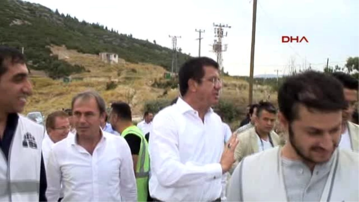 Ekonomi Bakanı Zeybekci, Honaz Tüneli\'nde İncelemede Bulundu
