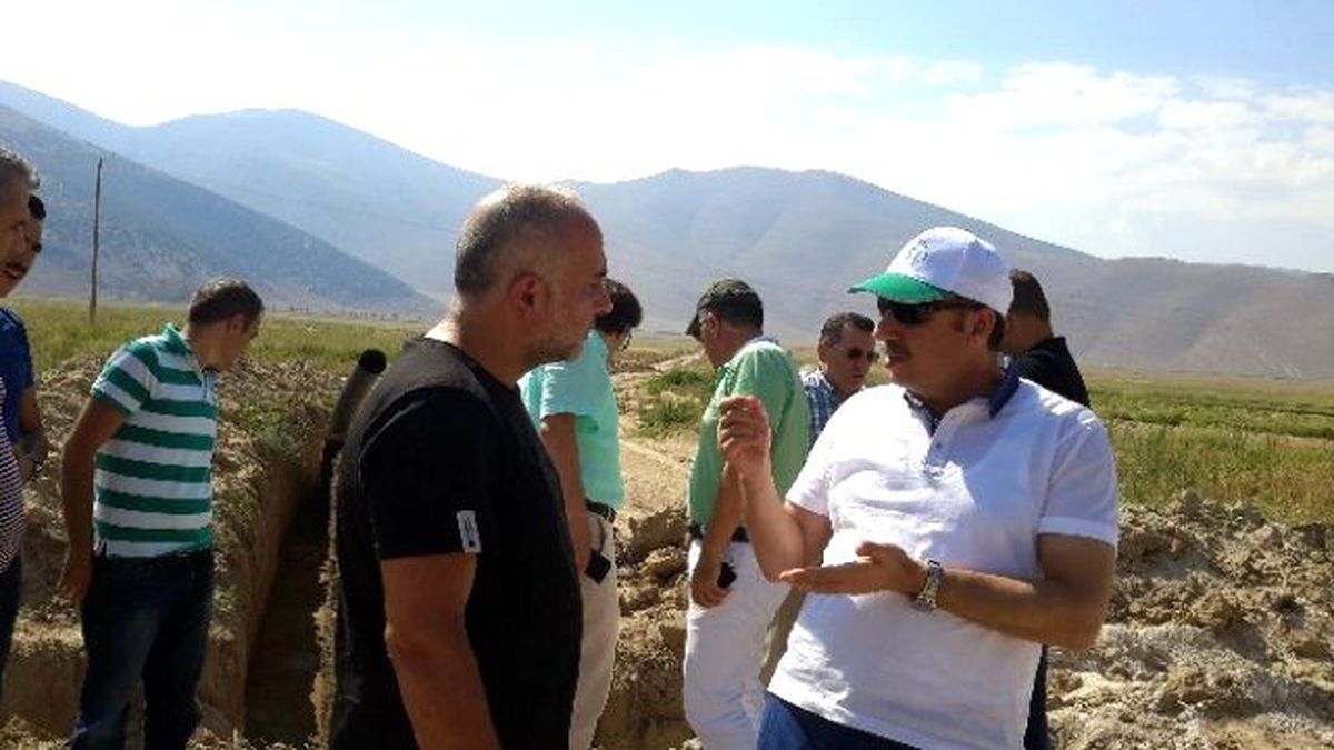 Elmalı Özdemir Göleti Tamamlanmak Üzere