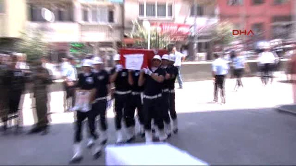 Erzurum 26 Günlük Şehit Polis, Memleketine Uğurlandı