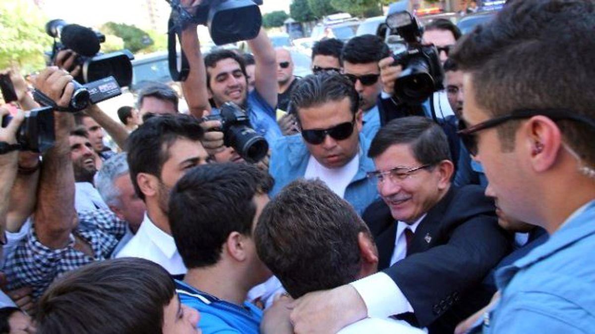 Gaziantep\'te Başbakan\'a Sevgi Seli
