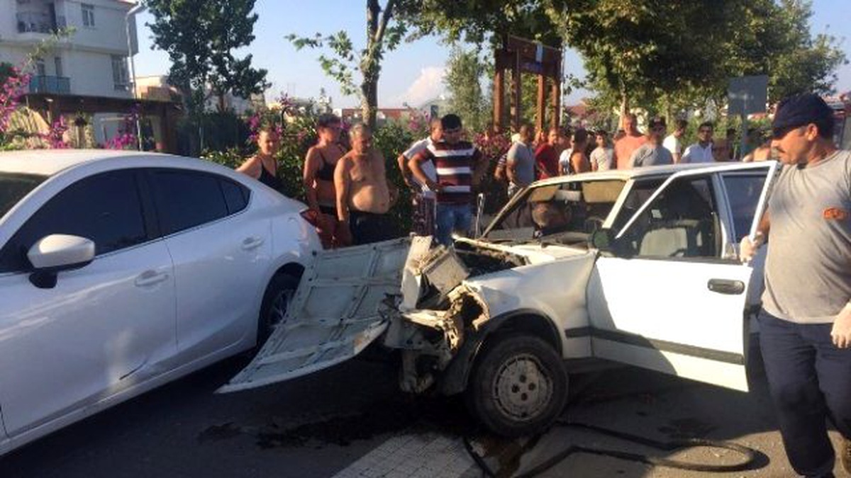 Kaza Yapan Sürücü 254 Promil Alkollü Çıktı