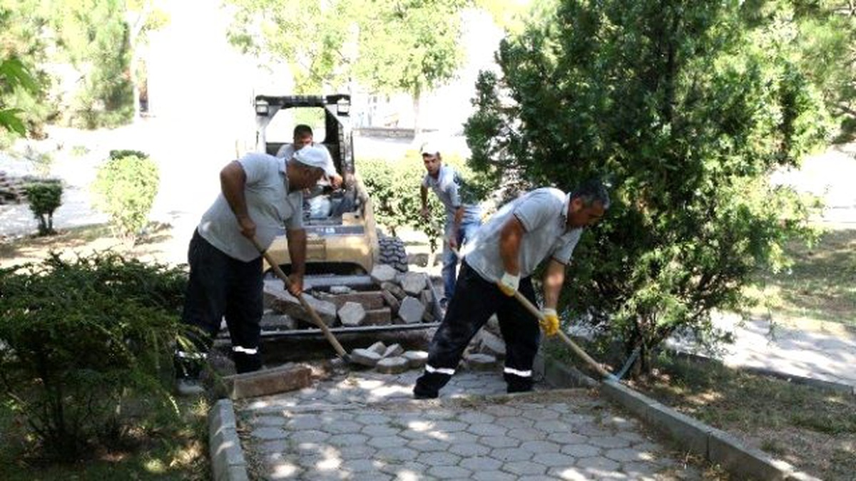 Odunpazarı\'nda Parklar Yenileniyor