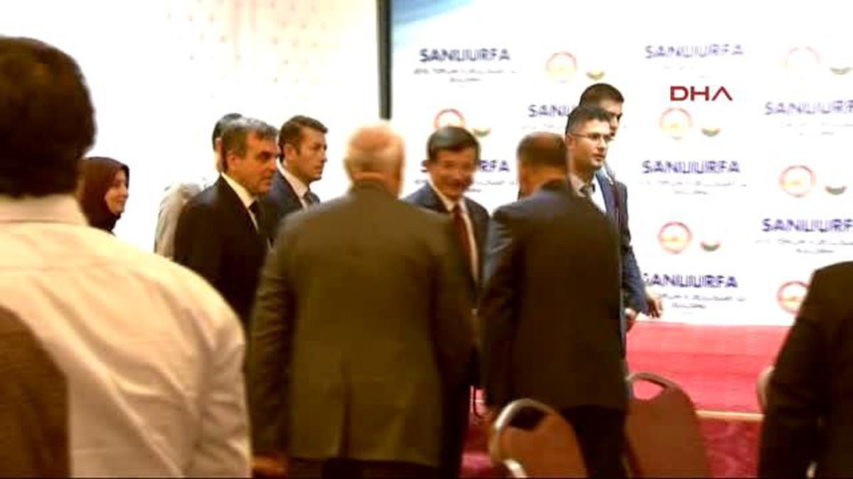 Şanlıurfa - Başbakan Ahmet Davutoğlu Şanlıurfa\'da Sivil Toplum Kuruluşu ve İş Dünyası...