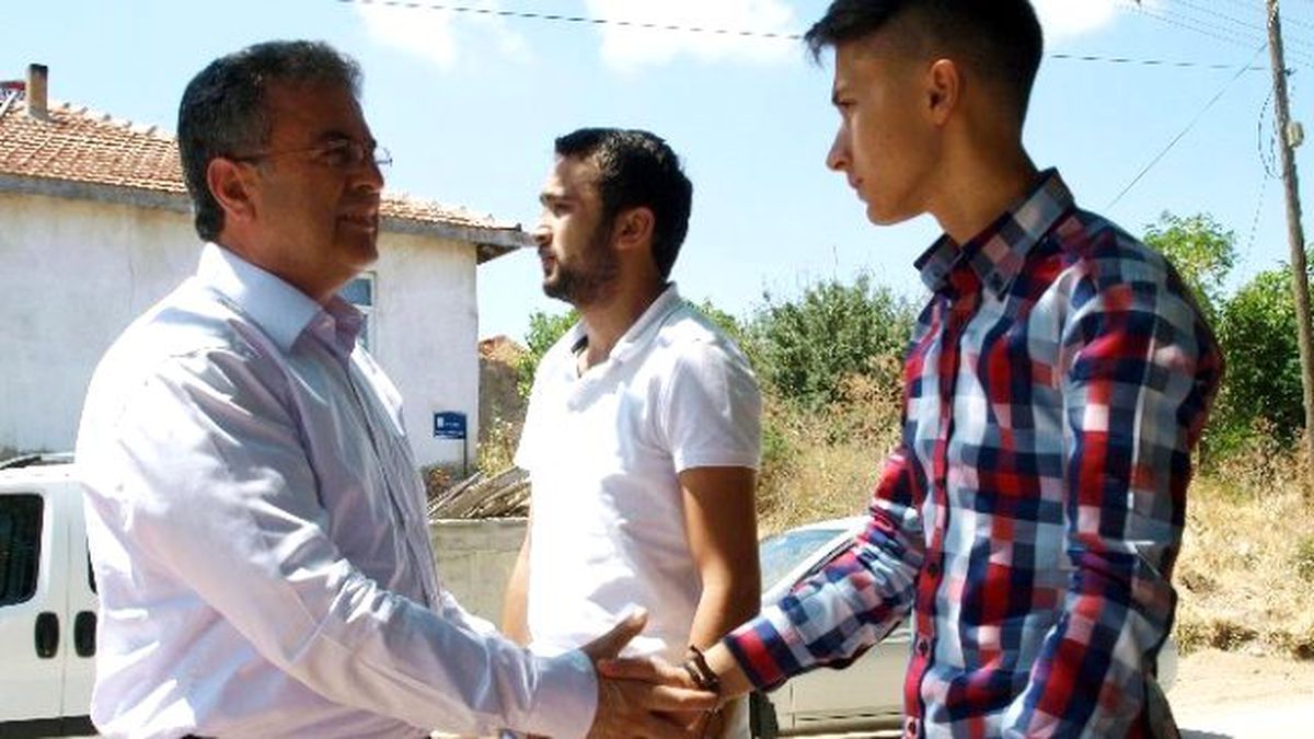 Yeni Çeltek Kömür İşletmeleri Genel Müdürü Coşkun\'dan Şehit Mehmet Koçak\'ın Ailesini Ziyaret Etti