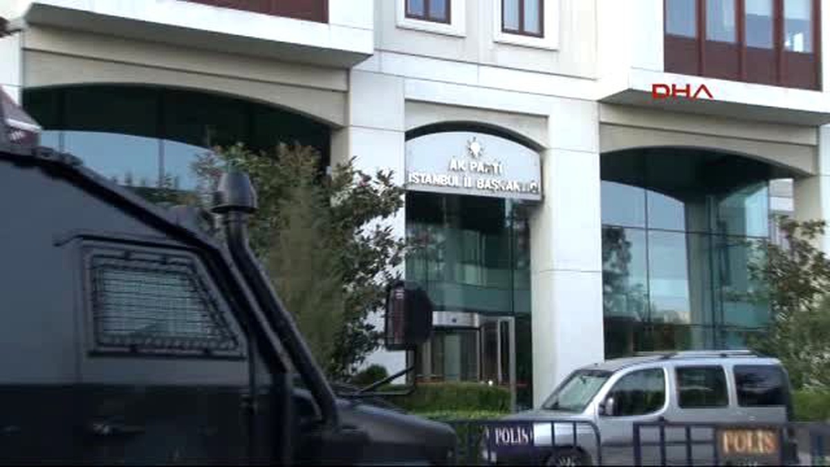 AK Parti İstanbul İl Başkanlığına Silahlı Saldırı