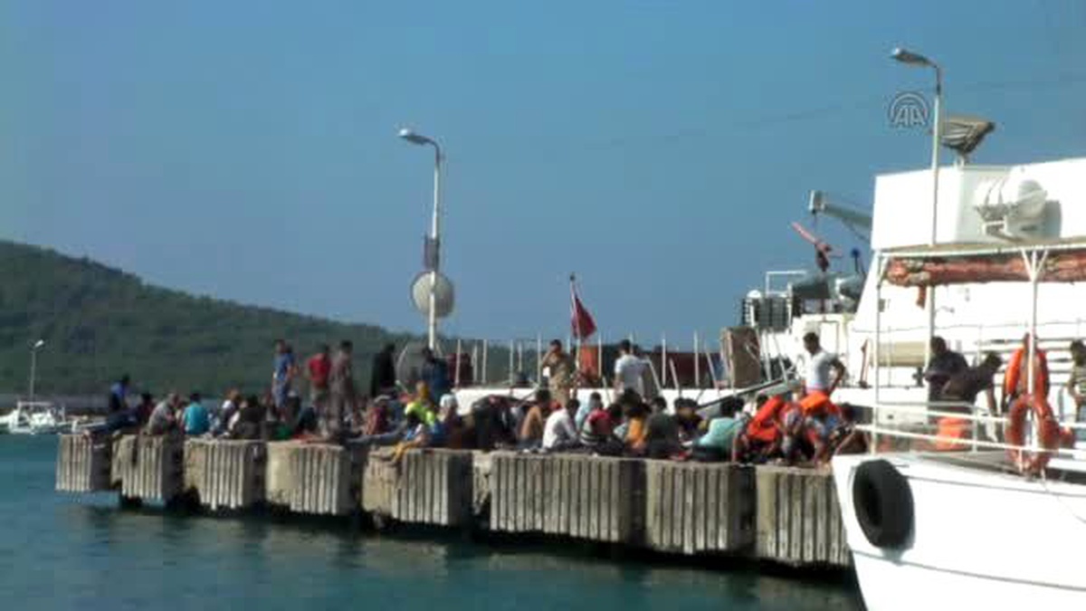 Ayvalık\'ta 257 Kaçak Yakalandı