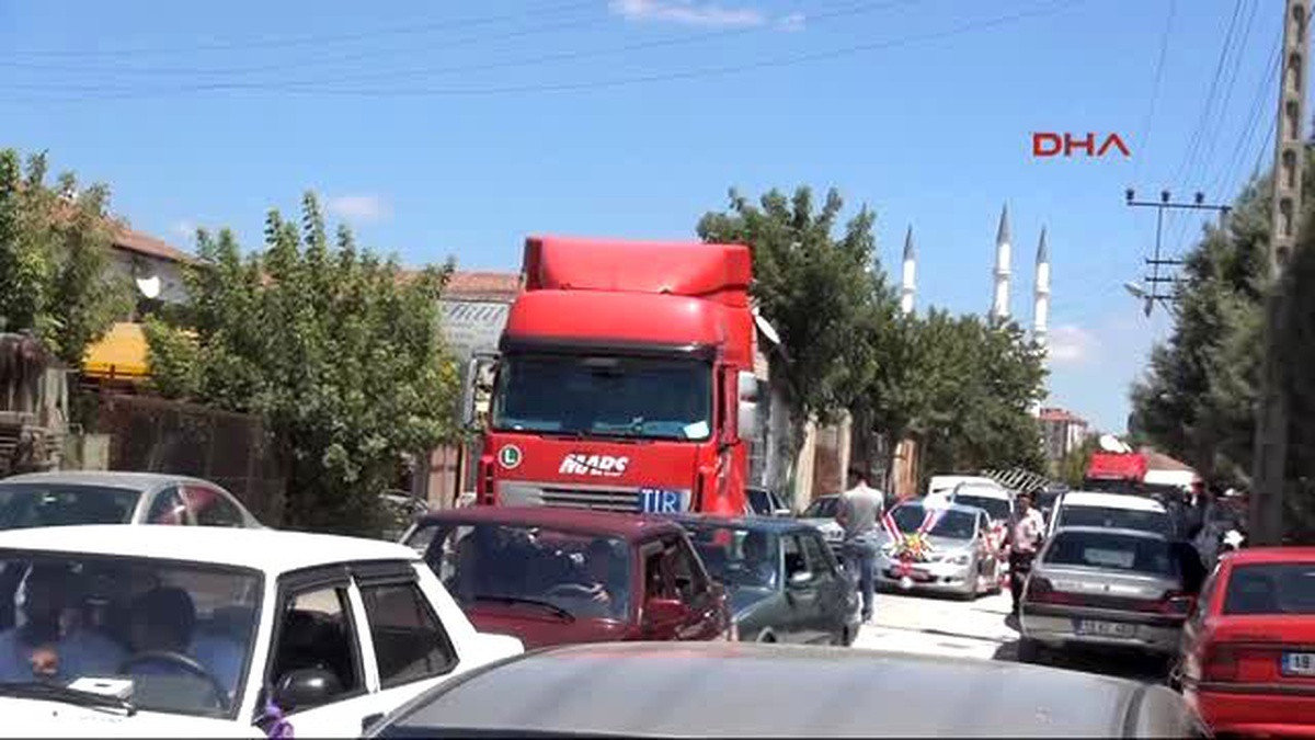 Çorum - Tır\'lı Düğün Konvoyuna Ceza