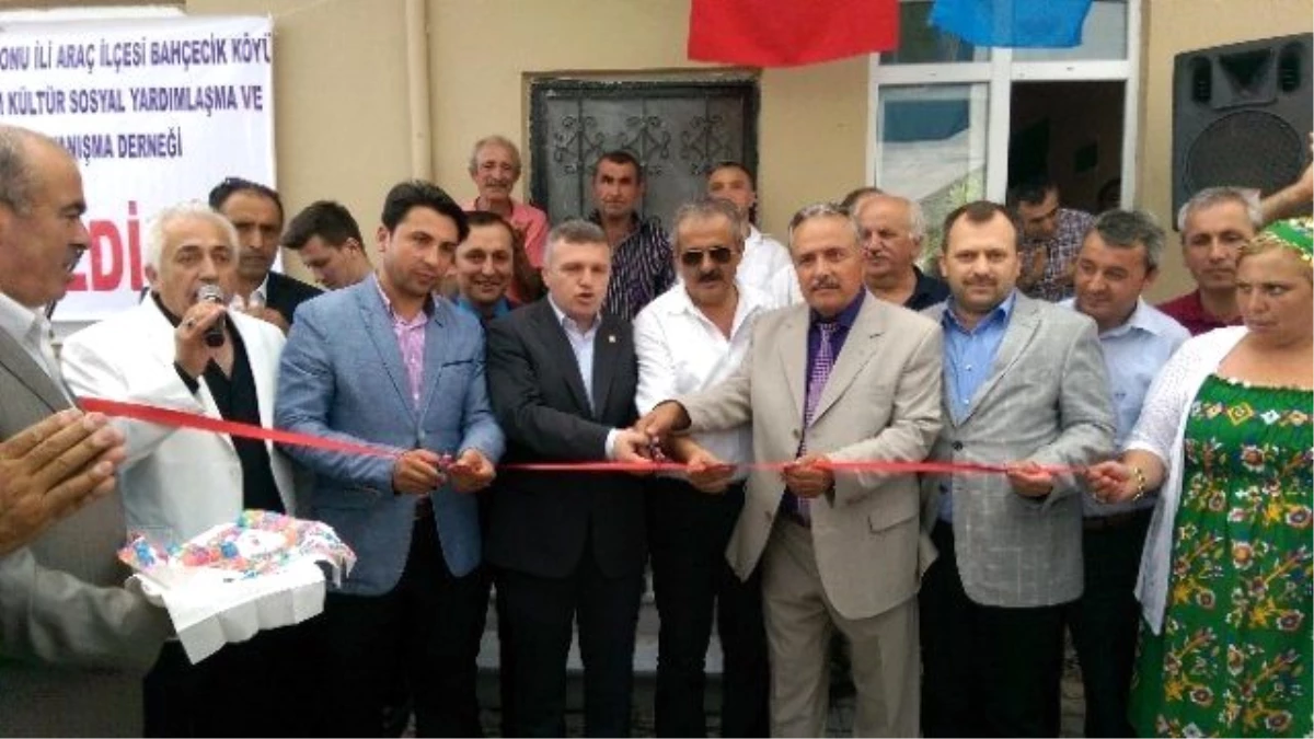 Kastamonu\'da Bahçecik Köyü\'nde, Köy Konağı Hizmete Açıldı