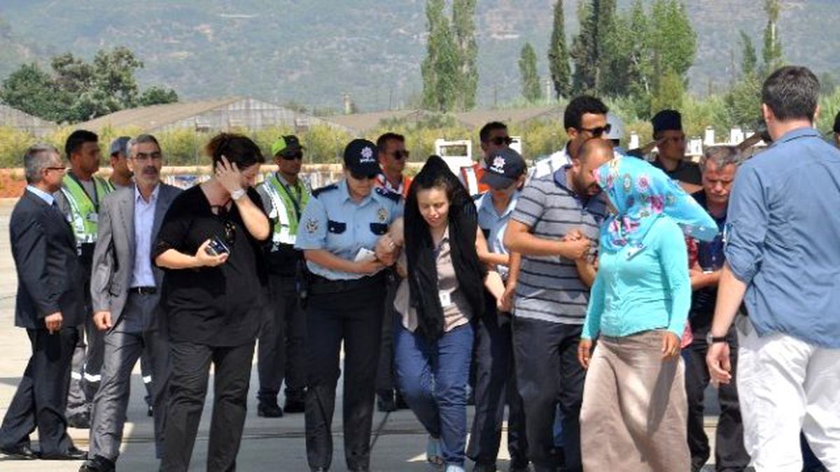 Şehit Polisin Cenazesi Baba Ocağında