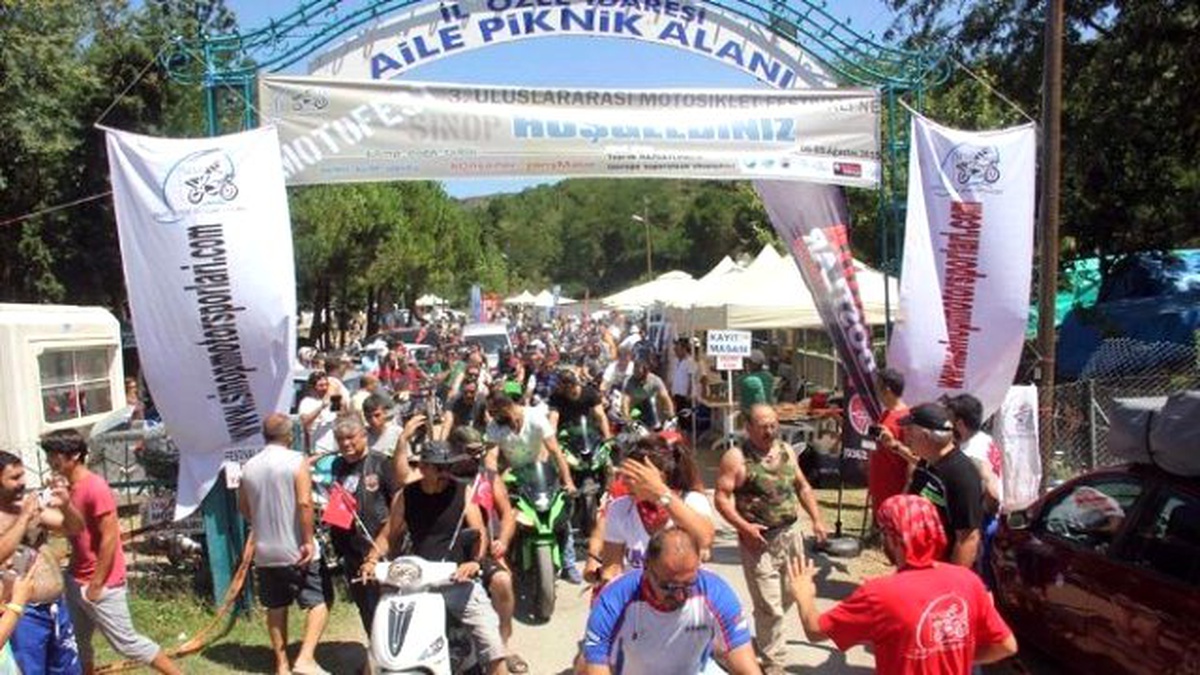 Uluslararası Motosiklet Festivali Sona Erdi
