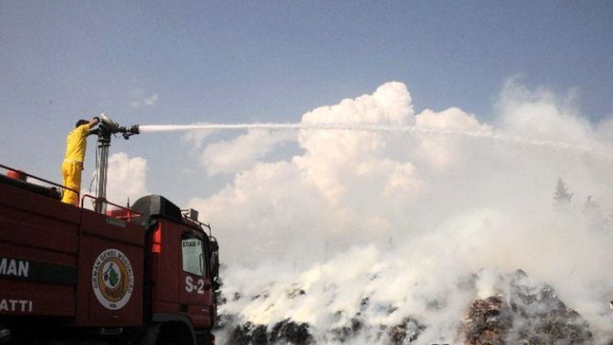 Yangın Aşırı Sıcaklardan Çıkmış