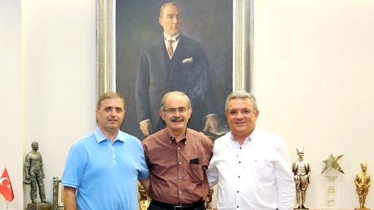 Başkan Kayalı\'dan Büyükerşen\'e Ziyaret