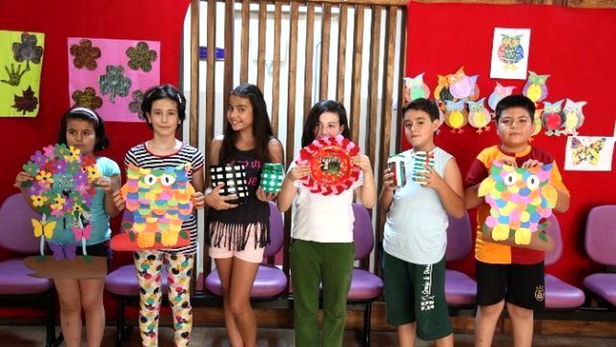 Denizli\'de Yaz Okulu Bin 800 Öğrenci Ağırladı