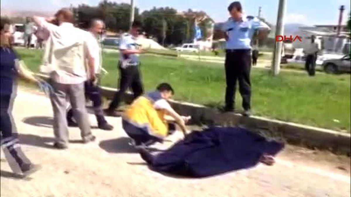 Isparta Kasksız Sürücü Kaza Kurbanı