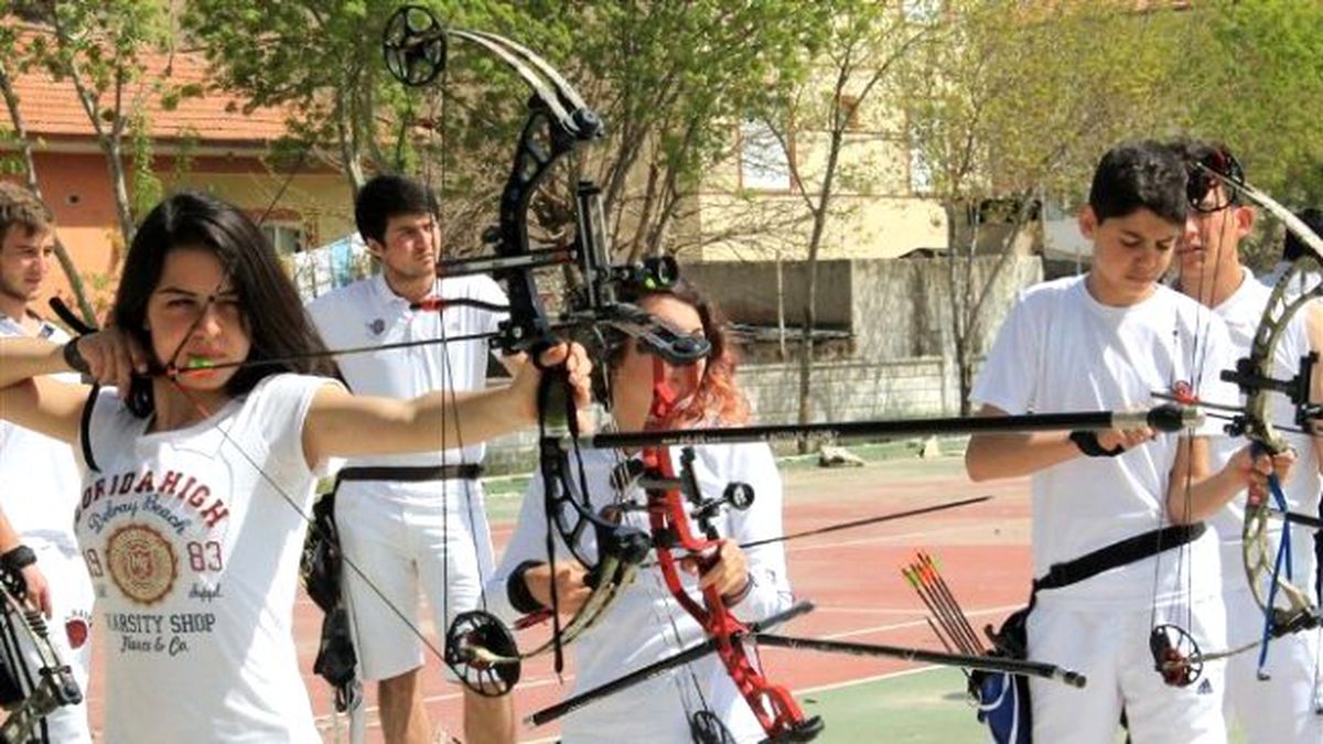 Karaman\'da Okçuların Antrenmanları Devam Ediyor