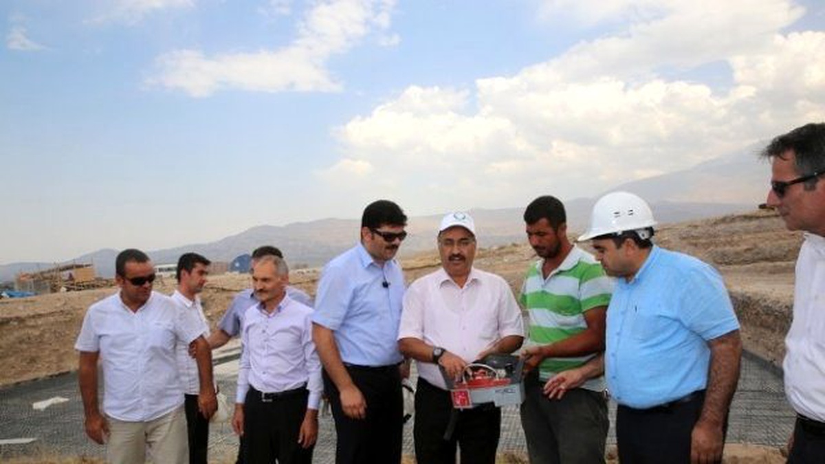 Mediko Sosyal Binasının Temel Atma Töreni