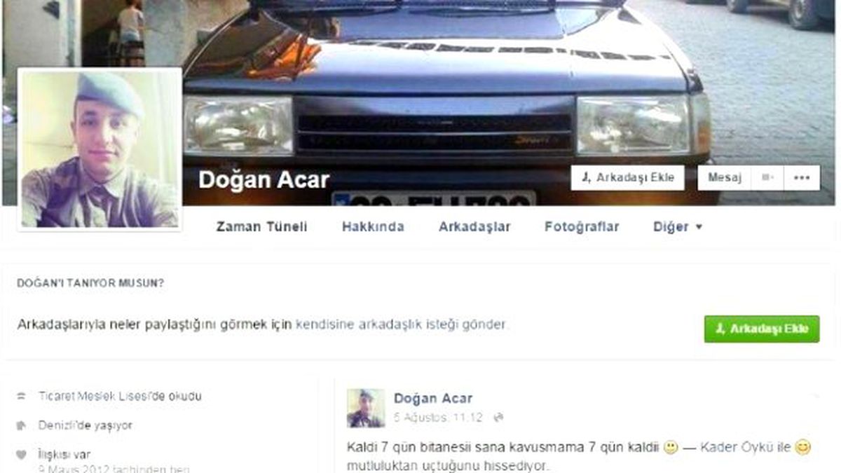 Şehidin Yürekleri Dağlayan Paylaşımı