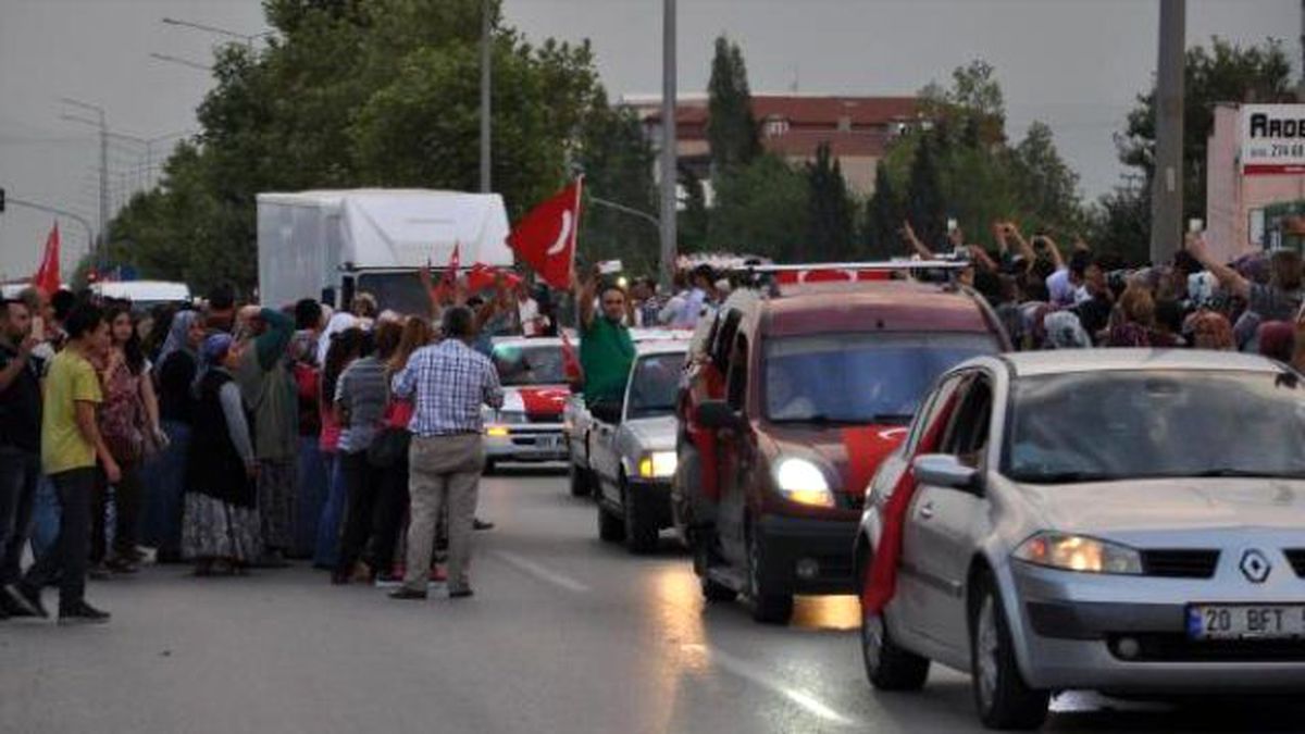 Şehit Erin Cenazesi Denizli\'de