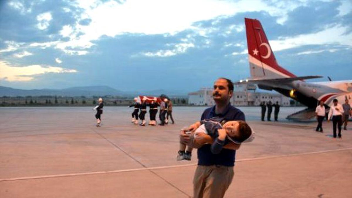 Şehit Polis Müdürü Beyazıt Çeken\'in Cenazesi Konya\'da