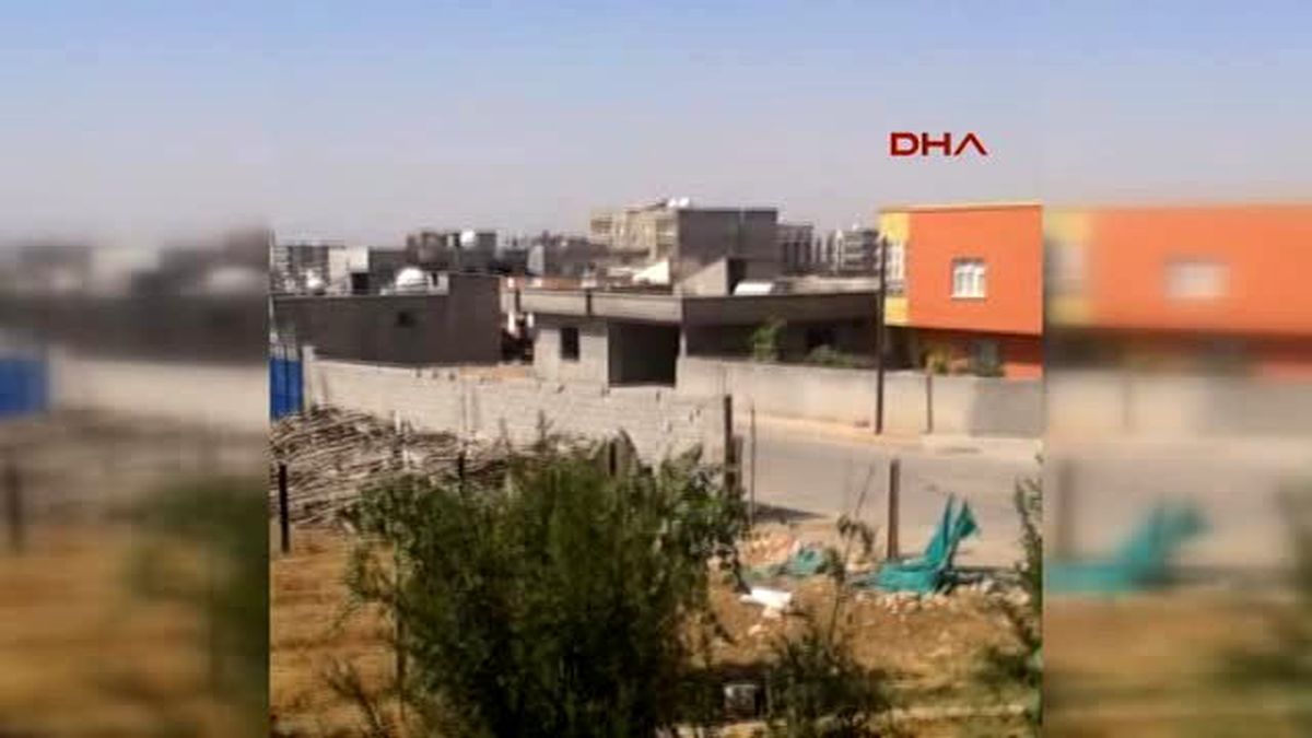 Silopi\'de 4 Polisin Şehit Olduğu Saldırının Ardından Çıkan Çatışma Böyle Görüntülendi