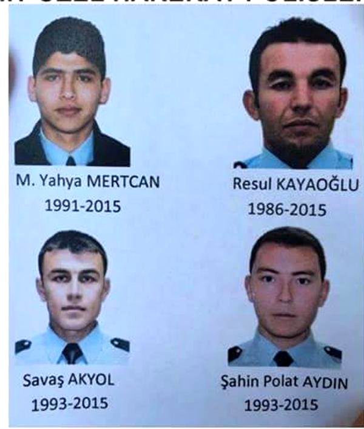 Silopi\'de Şehit Olan 4 Polisin Kimliği Açıklandı