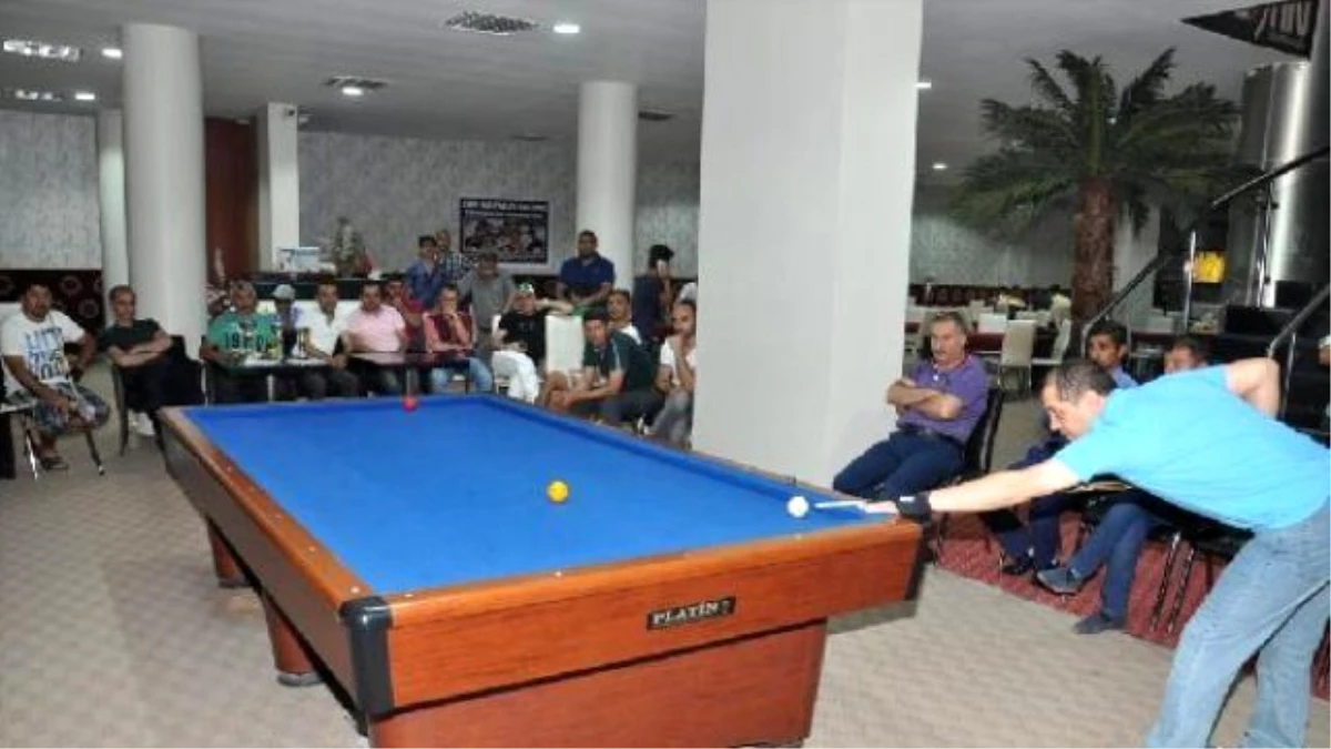 Tatvan\'da Bilardo Turnuvası Düzenlendi