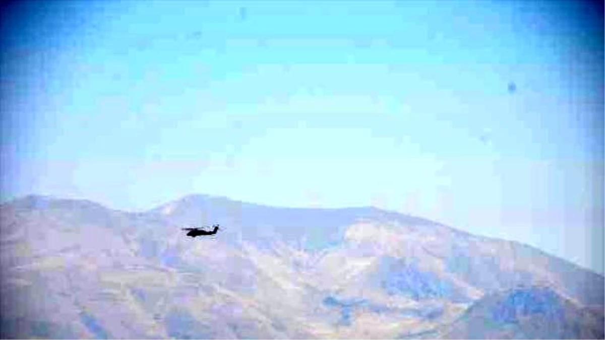 Tendürek Dağı\'na Helikopter Operasyonu