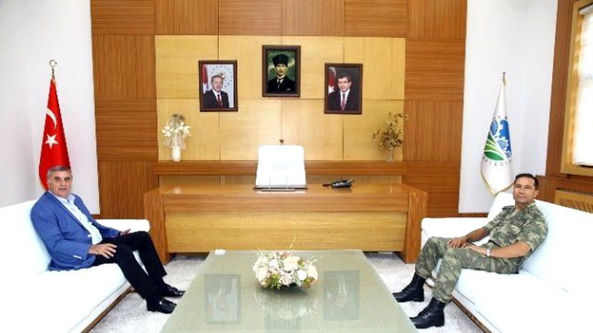 Toçoğlu Tuğgeneral Saymaz\'ı Ağırladı
