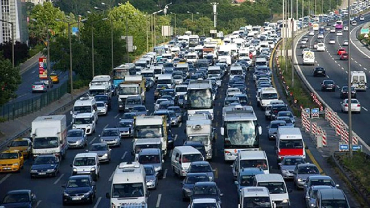Trafikteki Araç Sayısı 19 Milyonu Aştı