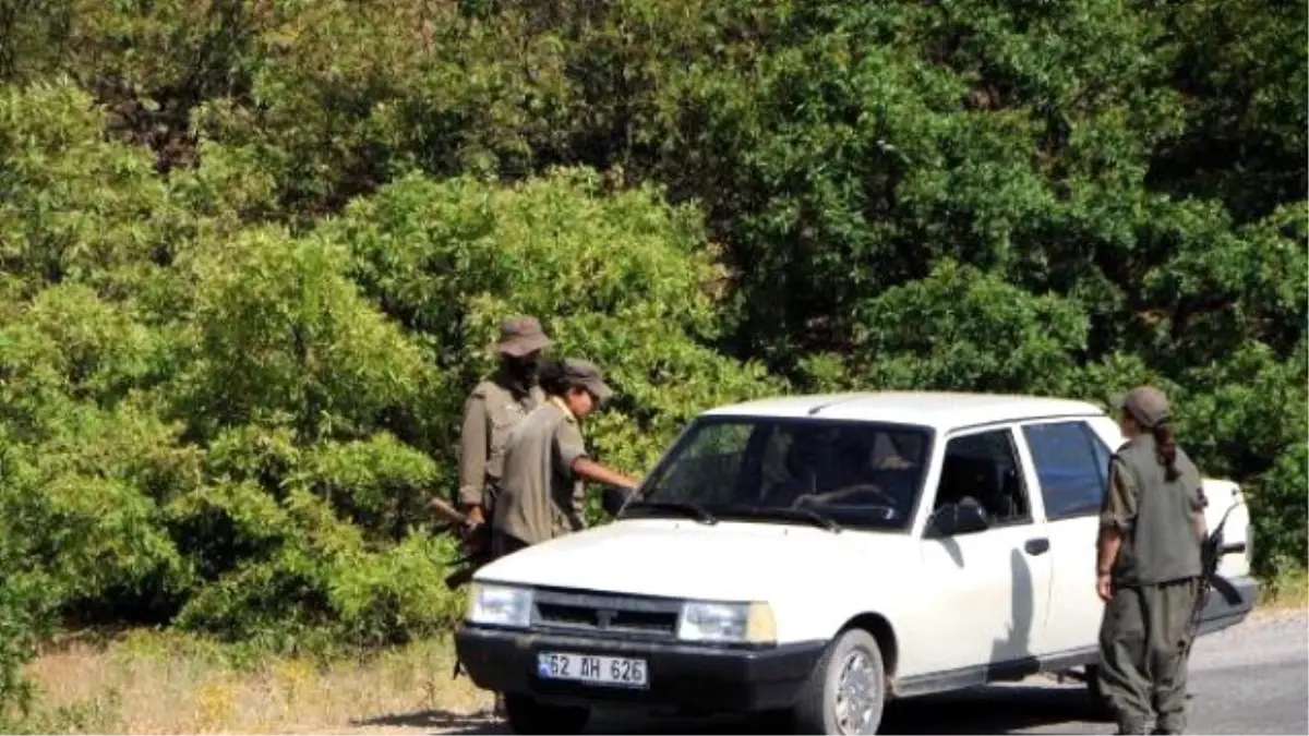 Tunceli\'de PKK ve Tikko, Ortak Eylemle Yol Kesti