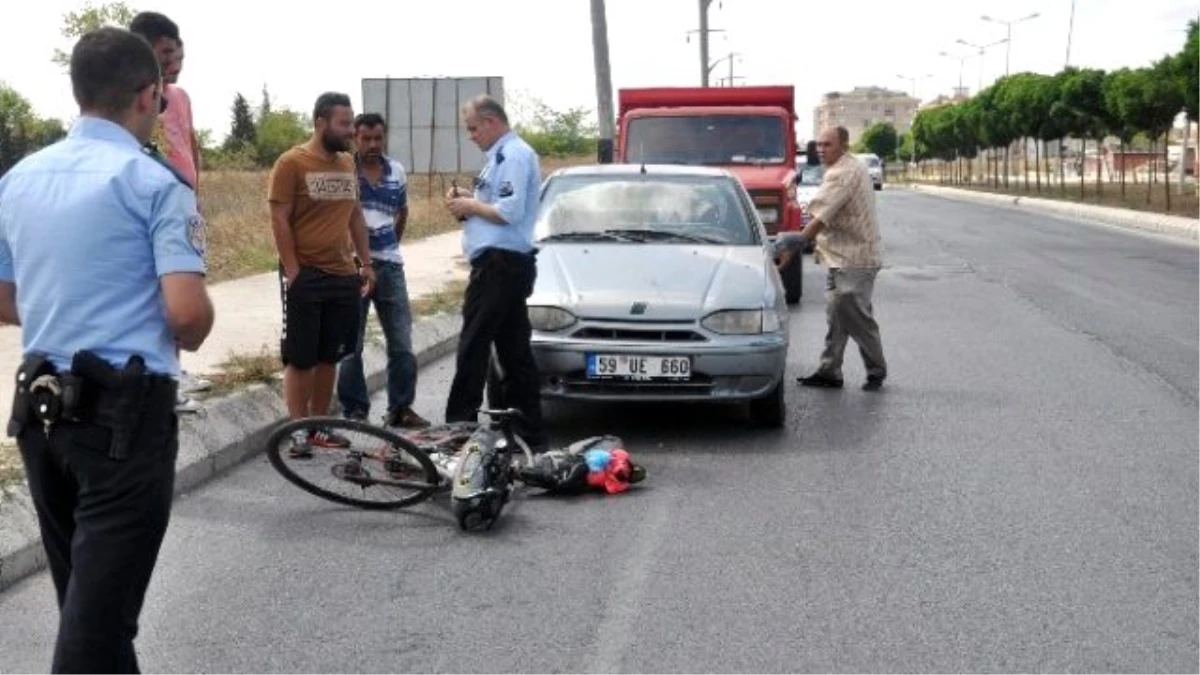 3 Bin 500 Kilometre Pedal Çevirdi, Çerkezköy\'de Yaralandı