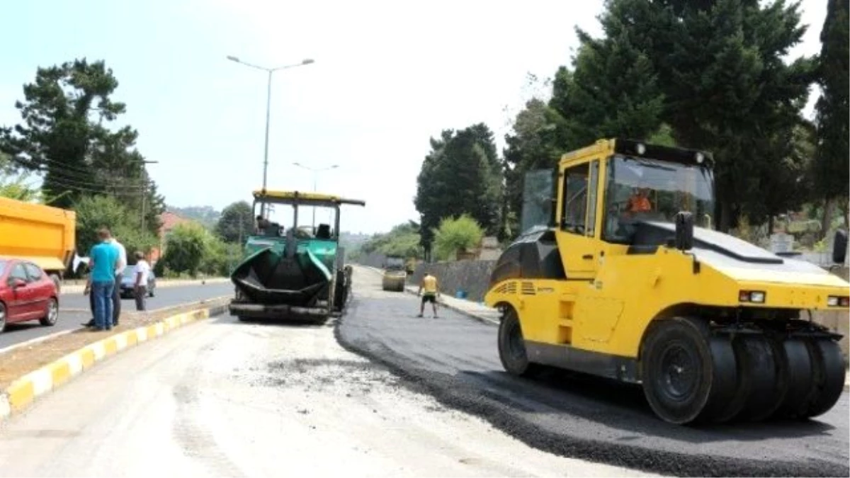 Akçakoca Barbaros Kavşağı Yolu Tamamlandı