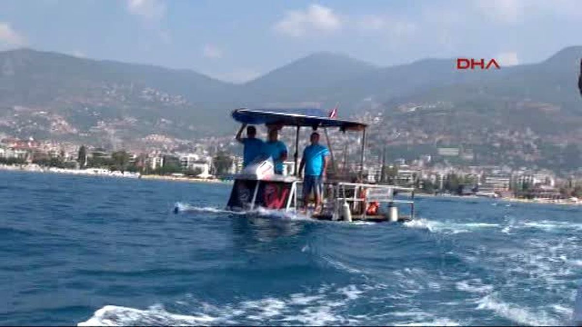 Alanya\'da Deniz Temizliği \'Wasteddin\'e Emanet