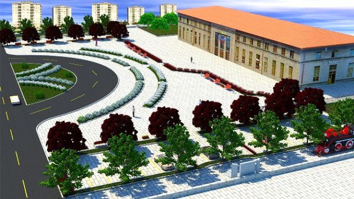 Büyükşehir\'den İstasyon Meydanı\'na Yeni Proje