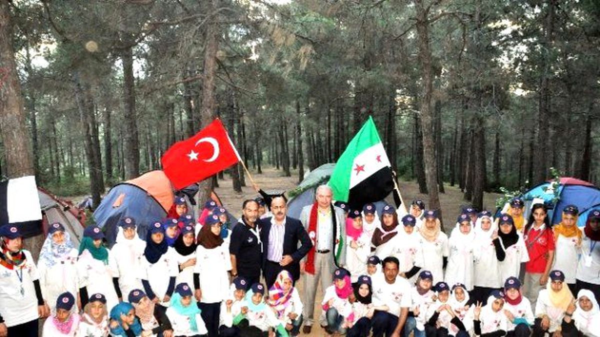 Çadır Kenttin Başarılı Öğrencileri İzci Kampında
