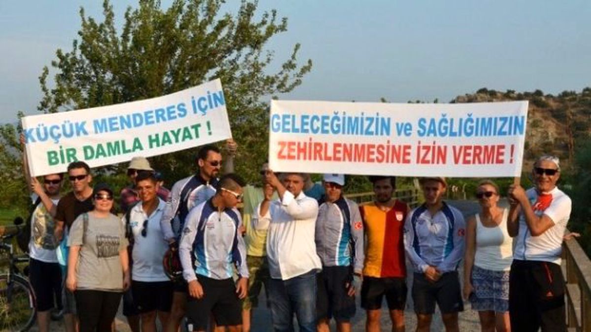Çevrecilerden Küçük Menderes İçin Arıtma Tesisi Çağrısı