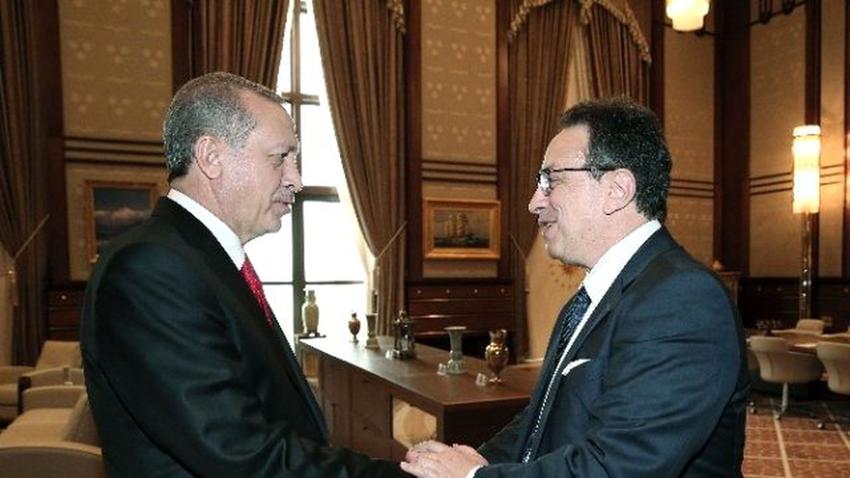 Cumhurbaşkanı Erdoğan, Tunus Nida Partisi Genel Başkan Yardımcısı Sibsi\'yi Kabul Etti