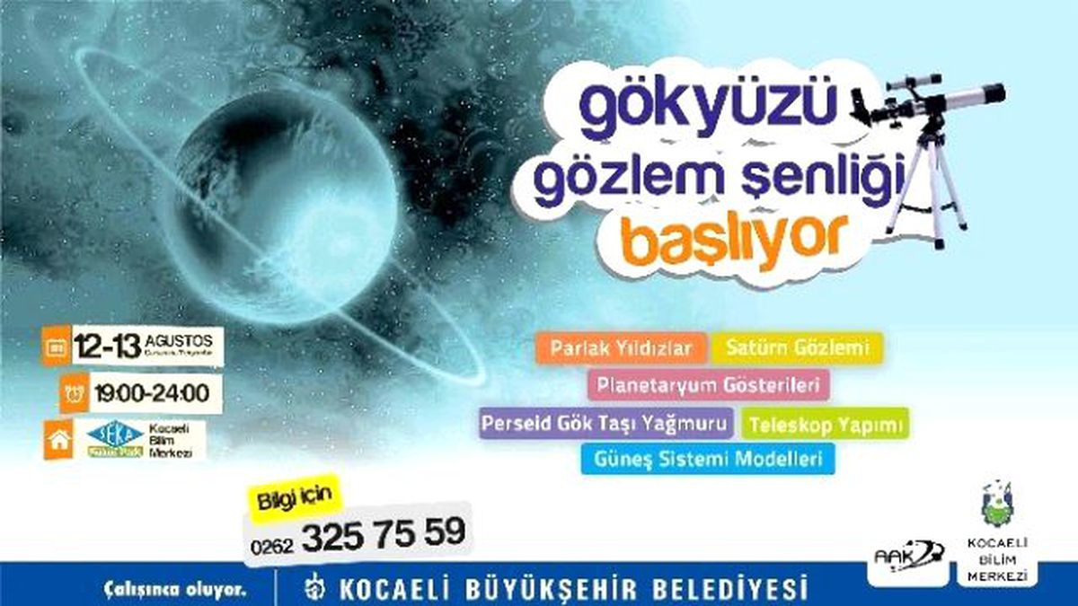 Gökyüzü Şenliği Başlıyor