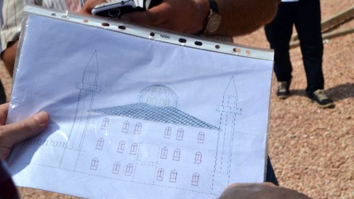Hamidiye Camii\'nin Temeller Atıldı