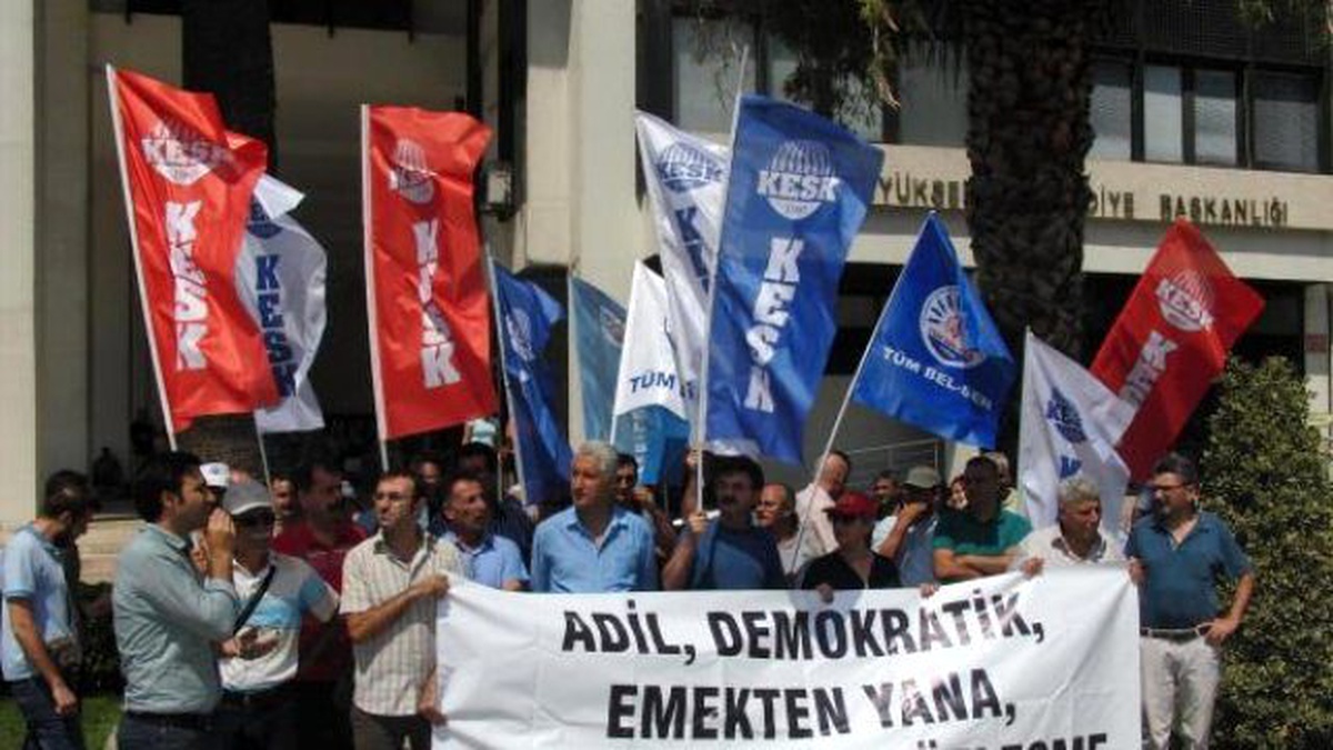 Kesk\'ten Memur-Sen Tepkisi