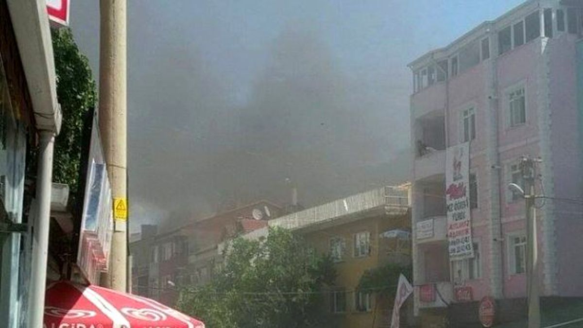 Kütahya\'da Korkutan Yangın