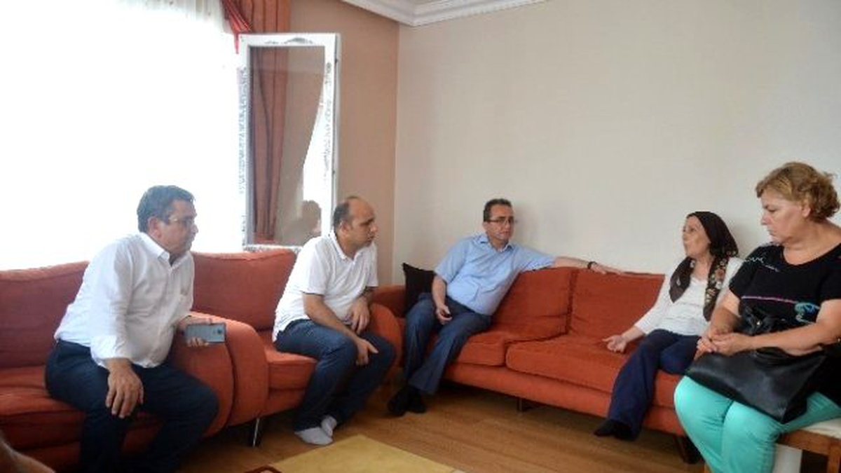 Metan Gazından Ölen İşçi Ailelerine Taziye Ziyareti