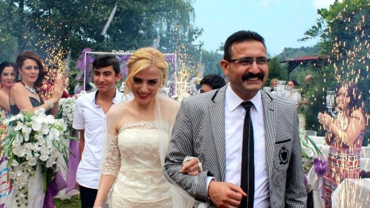 Rize\'de \'Rafting\'li Düğün