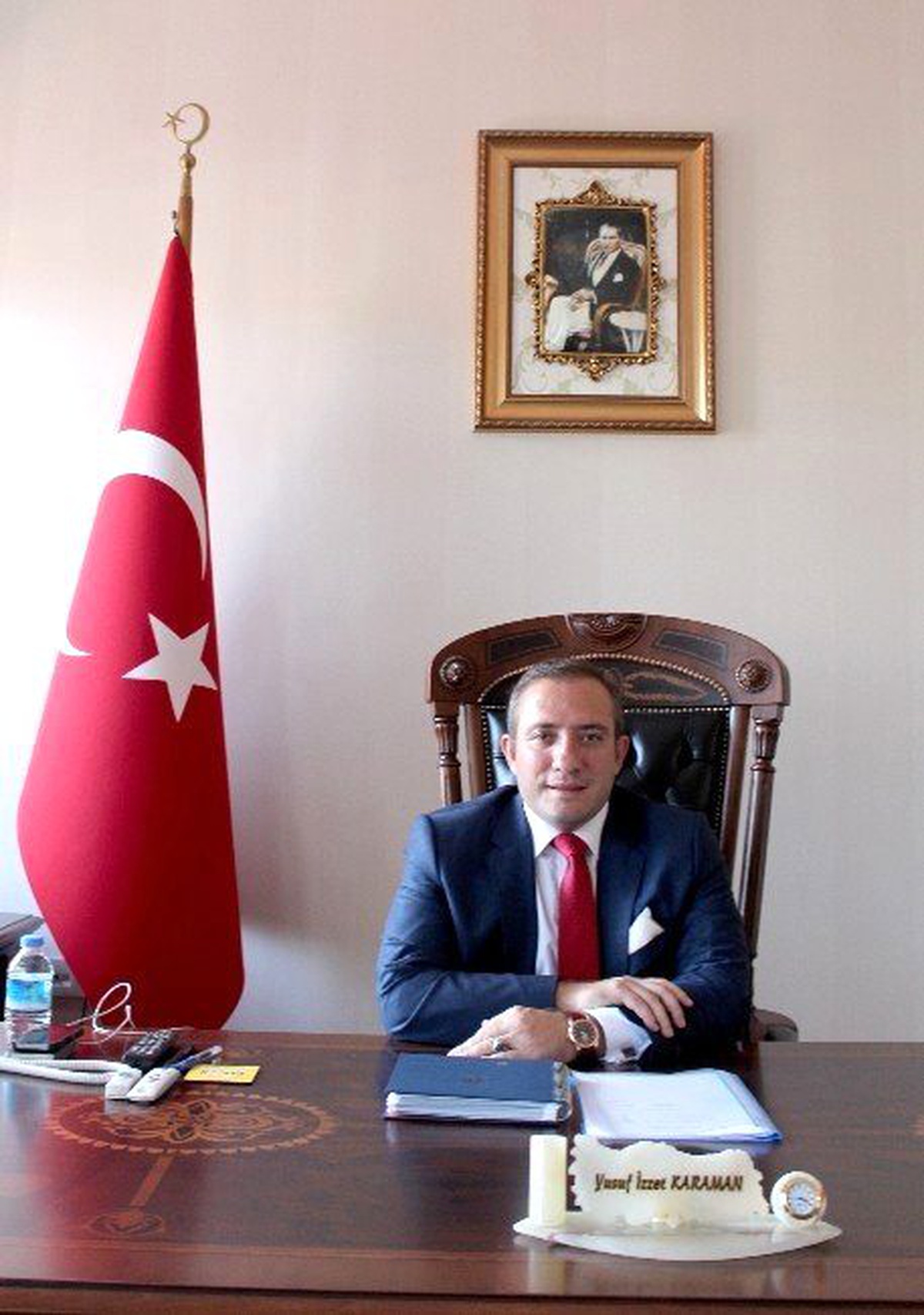 Sarıkamış Kaymakamı Yusuf İzzet Karaman, Görevine Başladı