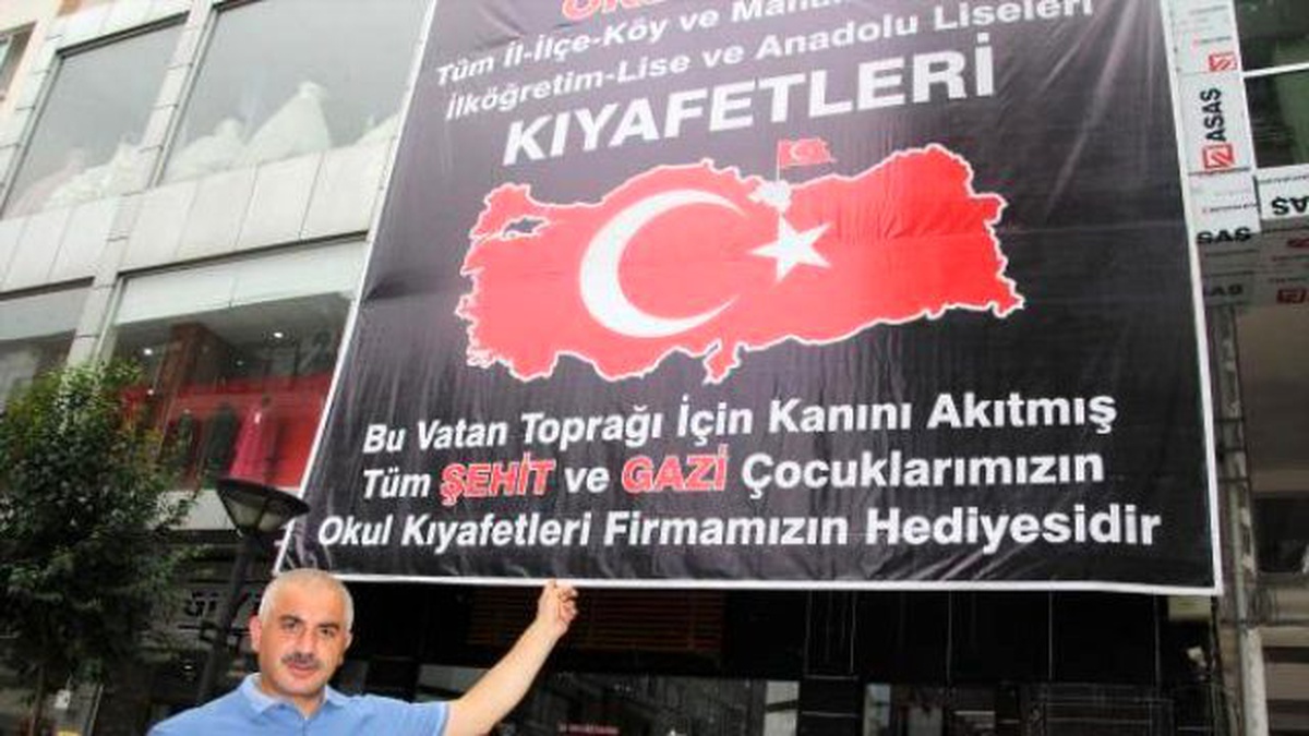 Ordu\'da Şehit ve Gazi Çocuklarına Okul Kıyafetleri Hediye