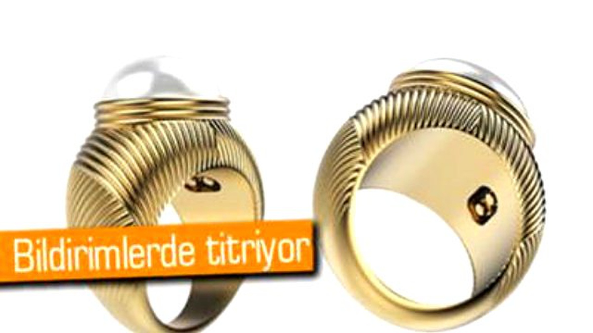 Telefonlarla Uyumlu Akıllı Yüzük: Ungaro Ring