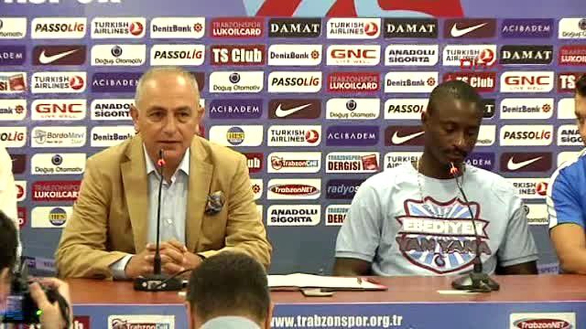 Trabzonsporlu N\'doye Kendimi Hazır ve Fit Hissediyorum