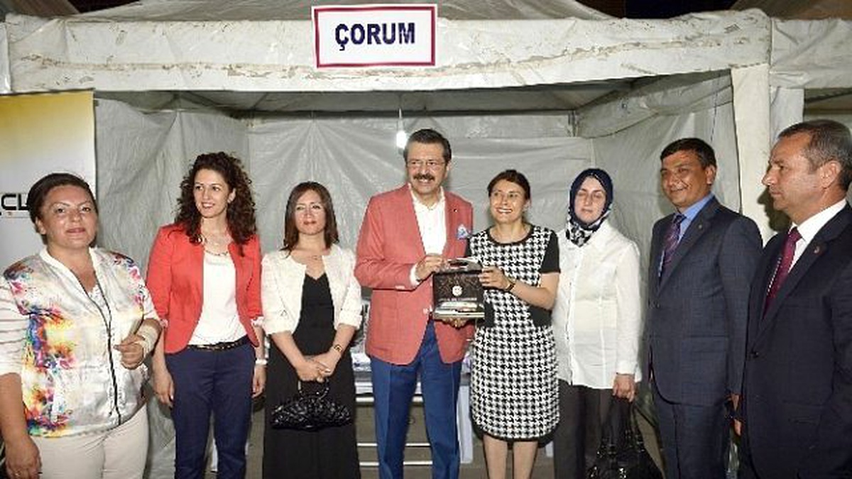 Ayçiçeği Festivali ve Yöresel Ürünler Fuarına Çorum\'dan Katılım
