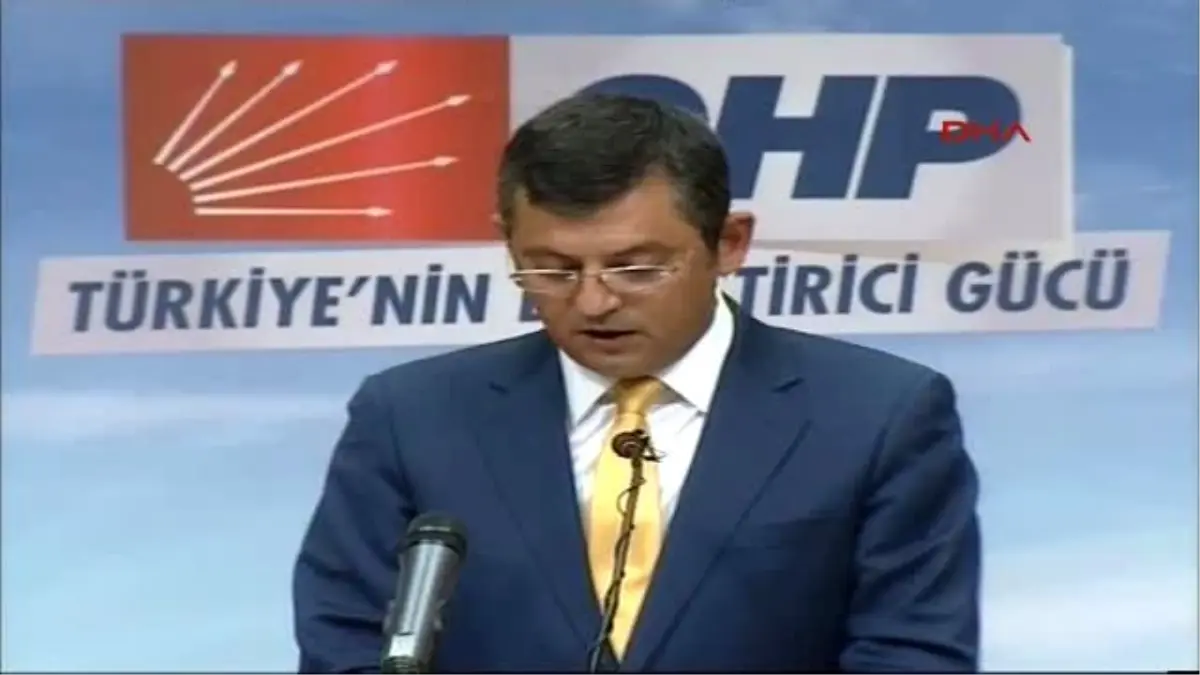 CHP\'li Özel \'Anayasa Bana Esneklik Tanımıyor\' Diyen Cumhurbaşkanı Aklındaki Bir Takvimi İşletiyor -2